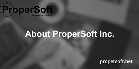 propersoft-inc