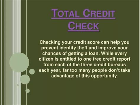 totalcreditcheck