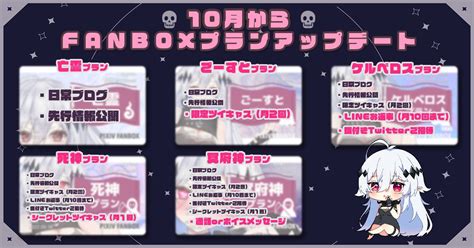 プラン一覧｜G1｜pixivFANBOX.